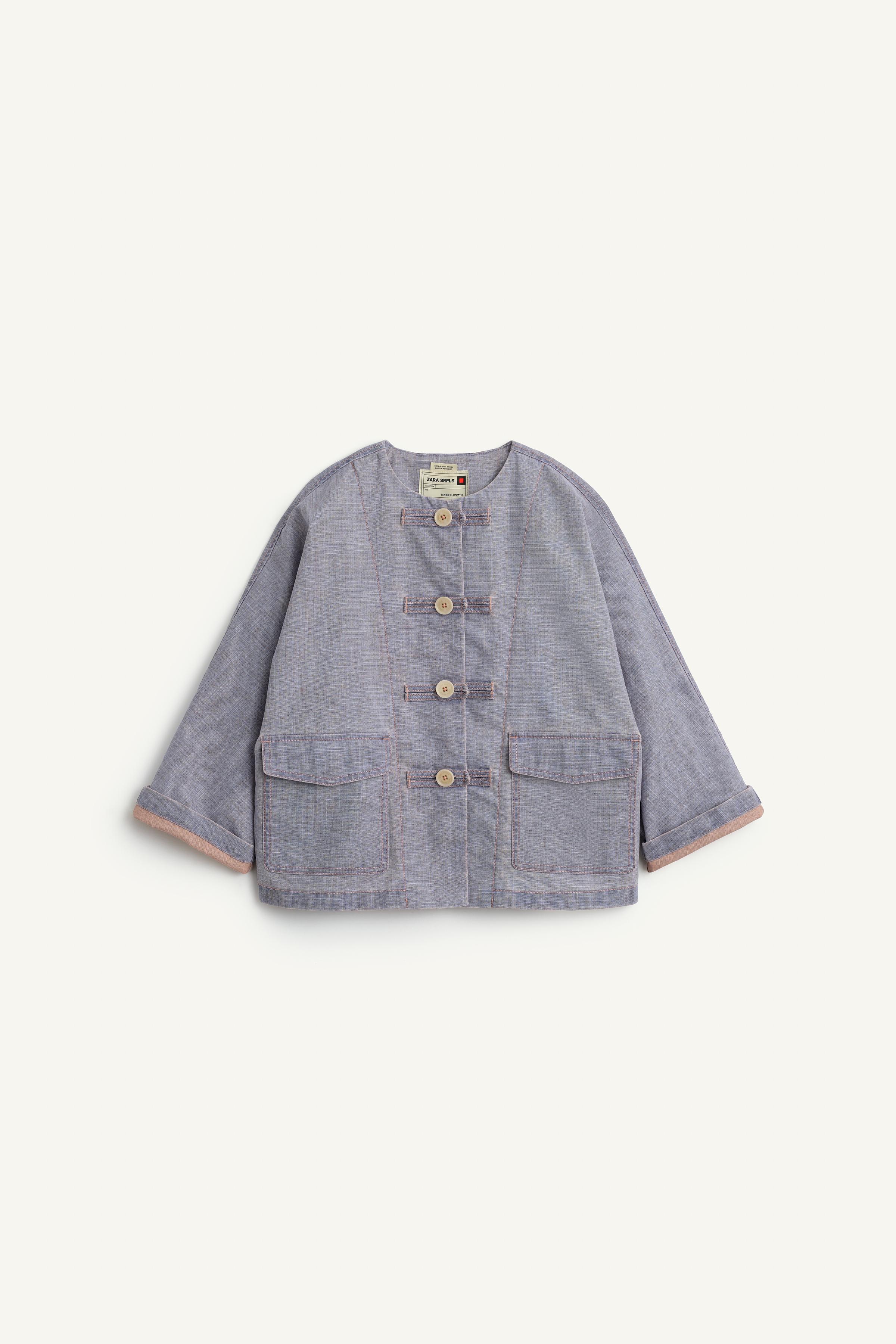 BLOUSON COL MANDARIN 16